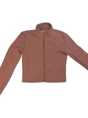 Aritzia TnAction Blush Pink Butter Zip-up Active Jacket Women’s Size Small